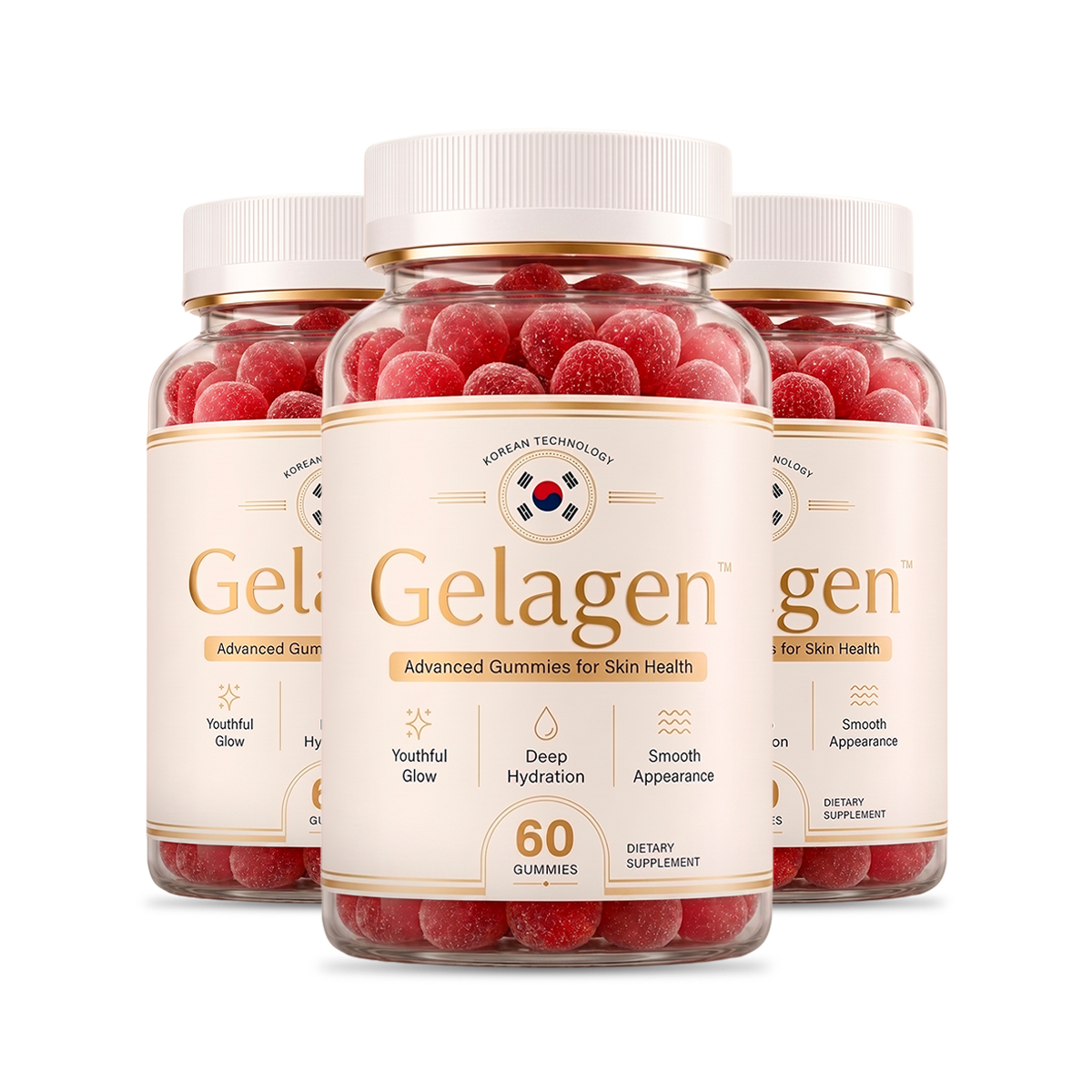 Three bottles of Gelagen